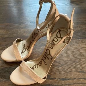 Sam Edelman nude high heel sandals